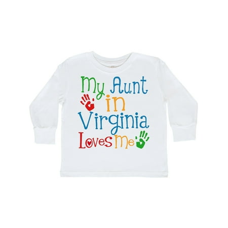 Inktastic My Aunt in Virginia Loves Me Gift Toddler Boy or Toddler Girl Long Sleeve T-Shirt
Inktastic My Aunt in Virginia Loves Me Gift Toddler Boy or Toddler Girl Long Sleeve T-Shirt