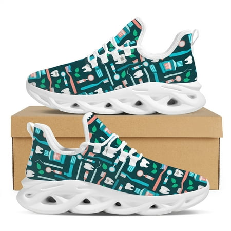 Fashion Cartoon Nurse Shoes Ladies Medical Heartbeat Design Breathable Sneakers Printed Lace Up Flats Custom Footwear Gifts
Fashion Cartoon Nurse Shoes Ladies Medical Heartbeat Design Breathable Sneakers Printed Lace Up Flats Custom Footwear Gifts
