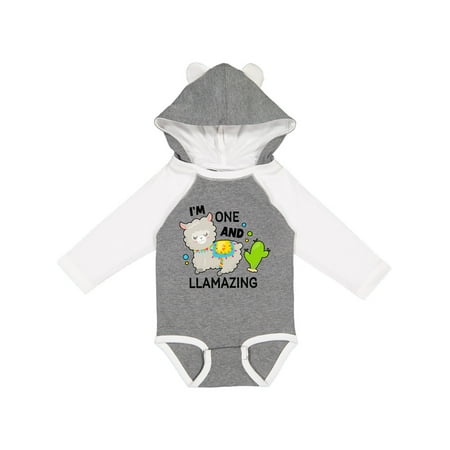 Inktastic Im One and Llamazing with Llama and Cactus Gift Baby Boy or Baby Girl Long Sleeve Bodysuit
Inktastic Im One and Llamazing with Llama and Cactus Gift Baby Boy or Baby Girl Long Sleeve Bodysuit