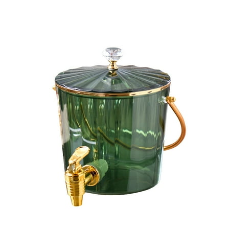 Save on Wine Set! Ice Bucket Cold Kettle with Faucet Cold Drink Bucket Household Cold Kettle Iced Wine Barrel