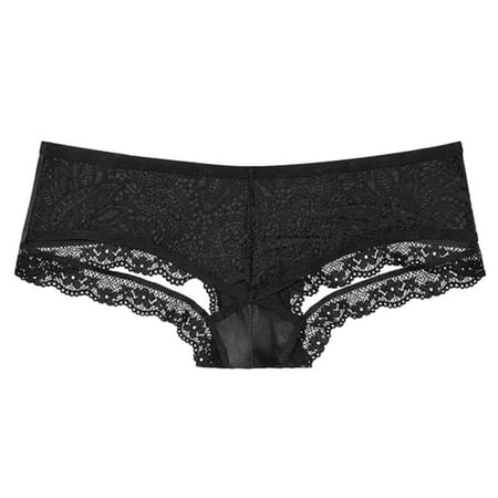 B91xZ Lingerie For Women Women Lace Back Hollow Out Panties Thin Floral Edge Sexy Underwear Peach Lingerie for Women for Sexy Black M
B91xZ Lingerie For Women Women Lace Back Hollow Out Panties Thin Floral Edge Sexy Underwear Peach Lingerie for Women for Sexy Black M