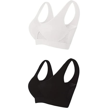2PCS Breathable Cool Lift Up Air Bra for Women Plus Size,Sport Yoga Wirefree Bra,Seamless Sports Bra
2PCS Breathable Cool Lift Up Air Bra for Women Plus Size,Sport Yoga Wirefree Bra,Seamless Sports Bra