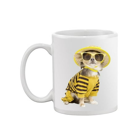 Funny Dressed Chihuahua Mug -Image by Shutterstock