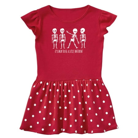 Inktastic It s Okay to be a Little Different Skeletons Gift Toddler Girl Dress
Inktastic It s Okay to be a Little Different Skeletons Gift Toddler Girl Dress