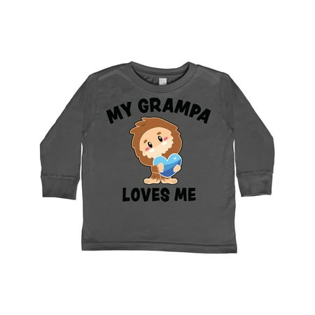Inktastic Cute Bigfoot My Grampa Loves Me Gift Toddler Boy Girl Long Sleeve T-Shirt
Inktastic Cute Bigfoot My Grampa Loves Me Gift Toddler Boy Girl Long Sleeve T-Shirt