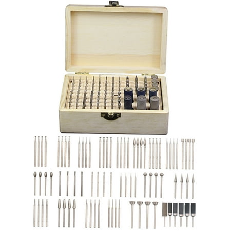 CACAGOO 86pcs Rotary Tool Accessories Kit Diamond Burr Bits Drill Polishing Kit for Sanding Polishing Cutting Carving Wood Stone Jewelry Glass Ceramic with Wooden Case
CACAGOO 86pcs Rotary Tool Accessories Kit Diamond Burr Bits Drill Polishing Kit for Sanding Polishing Cutting Carving Wood Stone Jewelry Glass Ceramic with Wooden Case