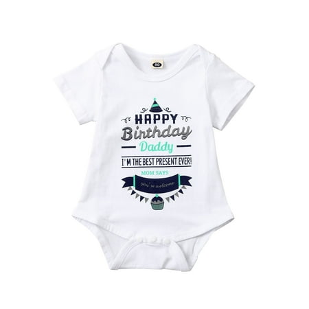 AIMAOMI Short Letter Baby Clothes Tops Girls Romper Sleeve Boys Birthday Girls Romper&Jumpsuit H
AIMAOMI Short Letter Baby Clothes Tops Girls Romper Sleeve Boys Birthday Girls Romper&Jumpsuit H