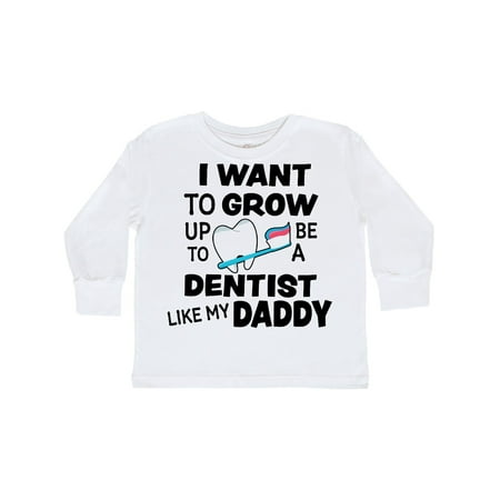 Inktastic I Want To Grow up To Be a Dentist Like My Daddy Gift Toddler Boy or Toddler Girl Long Sleeve T-Shirt
Inktastic I Want To Grow up To Be a Dentist Like My Daddy Gift Toddler Boy or Toddler Girl Long Sleeve T-Shirt
