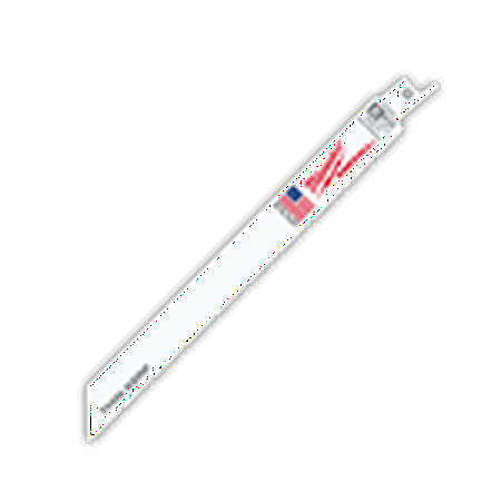1 Set Milwaukee 48-01-2073 8 In. 8/12 Tpi Thin Kerf Sawzall Blades (10 Pack)