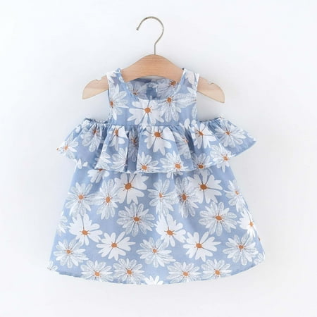 XMMSWDLA Toddler Girl Clothes Baby Girls Floral Print Cotton Dress Ruffled Drop Shoulder Dress Sales Clearance
XMMSWDLA Toddler Girl Clothes Baby Girls Floral Print Cotton Dress Ruffled Drop Shoulder Dress Sales Clearance