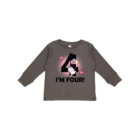 Inktastic 4th Birthday Unicorn 4 Year Old Girl Gift Toddler Toddler Girl Long Sleeve T-Shirt
Inktastic 4th Birthday Unicorn 4 Year Old Girl Gift Toddler Toddler Girl Long Sleeve T-Shirt