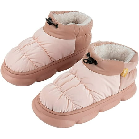 PIKADINGNIS Women Men Trendy Fluffy Fur Cotton Warm House Slippers Waterproof Non-slip Heel Cover Fashion Shoes Outdoor Indoor
PIKADINGNIS Women Men Trendy Fluffy Fur Cotton Warm House Slippers Waterproof Non-slip Heel Cover Fashion Shoes Outdoor Indoor