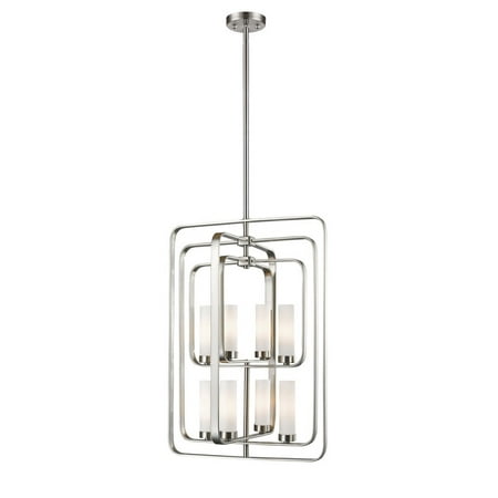 8 Light Pendant in Fusion Style 19.75 inches Wide By 29 inches High-Brushed Nickel Finish Bailey Street Home 372-Bel-2272708
8 Light Pendant in Fusion Style 19.75 inches Wide By 29 inches High-Brushed Nickel Finish Bailey Street Home 372-Bel-2272708