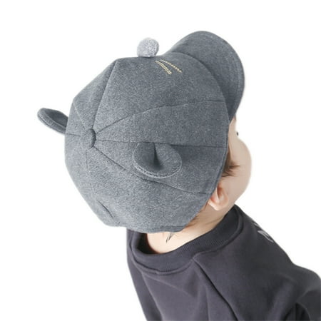 Staron Kids Baby Bunny Rabbit Visor Baseball Cap Cotton Peaked Hat BK