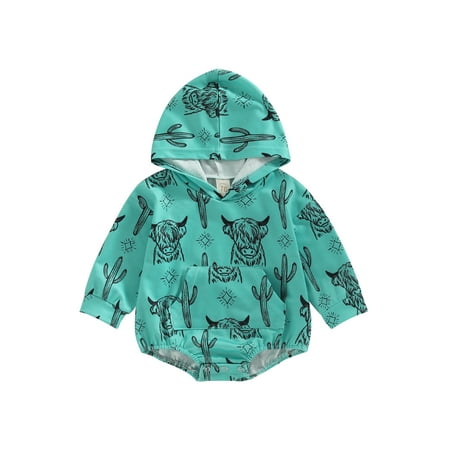 sdghg Newborn Baby Hooded Romper Long Sleeve Bull Head Print One Piece Bodysuit Fall Clothes
sdghg Newborn Baby Hooded Romper Long Sleeve Bull Head Print One Piece Bodysuit Fall Clothes