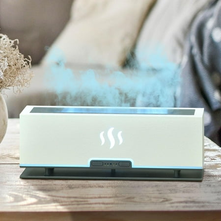 Simulation Flame Mist Humidifier Quiet Air Humidifier for Home Travel