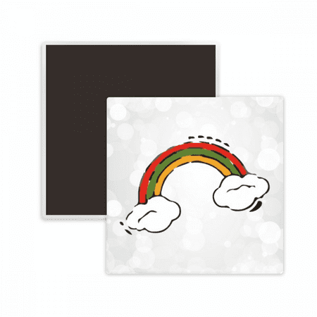 Rainbow Weather Wind Illustration Pattern Square Ceracs Fridge Magnet Keepsake Memento
Rainbow Weather Wind Illustration Pattern Square Ceracs Fridge Magnet Keepsake Memento
