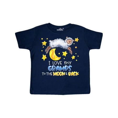 Inktastic I Love my Gramps to the Moon and Back Cute Sheep Gift Toddler Boy or Toddler Girl T-Shirt
Inktastic I Love my Gramps to the Moon and Back Cute Sheep Gift Toddler Boy or Toddler Girl T-Shirt