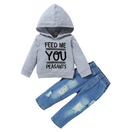 Kucnuzki 18 Months Baby Boy Winter Outfits Pants Sets 24 Months Long Sleeve Letter Prints Sweatshirt Hooded Tops Elastic Pants 2PCS Set Gray
Kucnuzki 18 Months Baby Boy Winter Outfits Pants Sets 24 Months Long Sleeve Letter Prints Sweatshirt Hooded Tops Elastic Pants 2PCS Set Gray