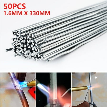 50x Aluminum Solution Welding Flux-Cored Rods Wire Brazing Rod 1.6MM X 33CM US