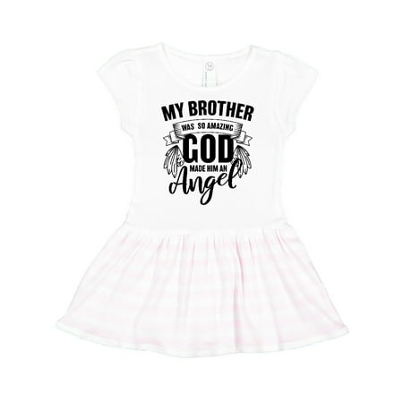 Inktastic My Brother was So Amazing God Made him an Angel Gift Toddler Girl Dress
Inktastic My Brother was So Amazing God Made him an Angel Gift Toddler Girl Dress
