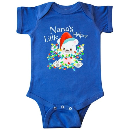 Inktastic Nana s Little Helper Cute Polar Bear with Christmas Lights Gift Baby Boy or Baby Girl Bodysuit
Inktastic Nana s Little Helper Cute Polar Bear with Christmas Lights Gift Baby Boy or Baby Girl Bodysuit