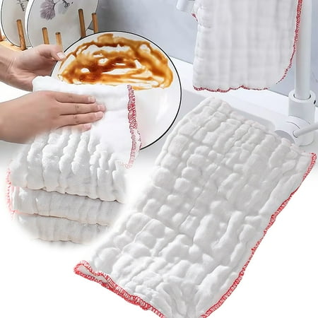 FensXil Wipes Dishwashing Rags Kitchen Bowl Wiping Towels Reusable Cotton Dish Rags
FensXil Wipes Dishwashing Rags Kitchen Bowl Wiping Towels Reusable Cotton Dish Rags