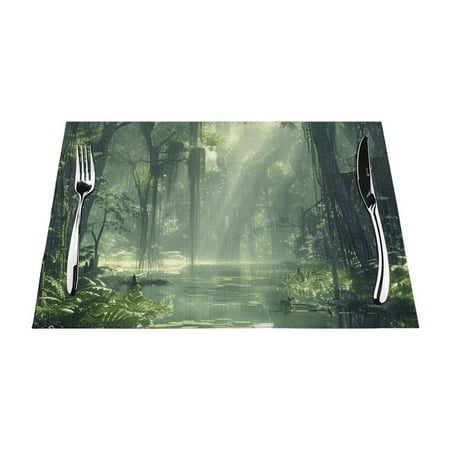 Plant landscape Dining mat washable heat-resistant indoor/outdoor dining mat vinyl woven non slip dining mat for restaurant table protection PVC dining mat
Plant landscape Dining mat washable heat-resistant indoor/outdoor dining mat vinyl woven non slip dining mat for restaurant table protection PVC dining mat