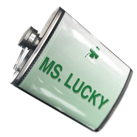NEONBLOND Flask Ms. Lucky St. Patrick s Day Clover Fade