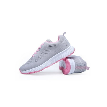 Tenmix Womens Fashion Running Shoe Walking Comfortable Round Toe Athletic Shoes Lightweight Trainers Shoes Gray Pink 7
Tenmix Womens Fashion Running Shoe Walking Comfortable Round Toe Athletic Shoes Lightweight Trainers Shoes Gray Pink 7