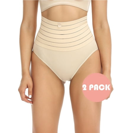 Anyfit Wear Women Tummy Control Panty Waist Trainer Body Shaper Slimming Briefs High Waisted Shapewear Underwear Pack of 2
Anyfit Wear Women Tummy Control Panty Waist Trainer Body Shaper Slimming Briefs High Waisted Shapewear Underwear Pack of 2