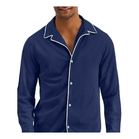 Club Room Mens Comfy Sleepwear Sleep Shirt