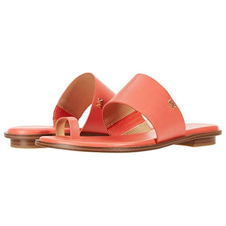 Michael Michael Kors August Flat Sandal Pink Grapefruit 6 M