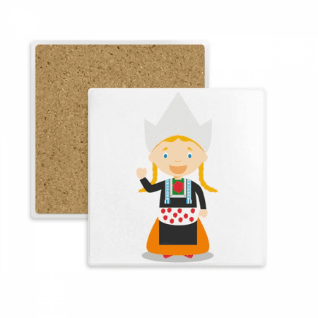 Pigtails Girl Netherlands Cartoon Square Coaster Cup Mat Mug Subplate Holder Insulation Stone
Pigtails Girl Netherlands Cartoon Square Coaster Cup Mat Mug Subplate Holder Insulation Stone