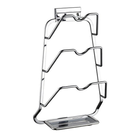Pot Cover Holder Stainless Steel Hollow Pot Lid Drain Holder Simple Kitchen Pot Cover Bracket Wall Mounted Tableware Dry Storage Bracket for Home Kitchen
Pot Cover Holder Stainless Steel Hollow Pot Lid Drain Holder Simple Kitchen Pot Cover Bracket Wall Mounted Tableware Dry Storage Bracket for Home Kitchen