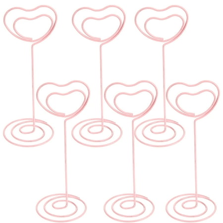 6pcs Desktop Memo Stands Creative Cards Clamp Photo Clips for Wedding Party Decoration
6pcs Desktop Memo Stands Creative Cards Clamp Photo Clips for Wedding Party Decoration