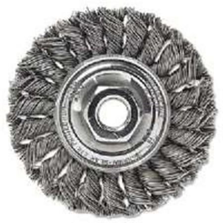 Weiler 804-08014 Dualife St 3 Twist Knot Wire Wheel- 3 Diameter
