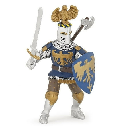Knight with Crest - Blue - Action Figures by Papo Figures (39362)
