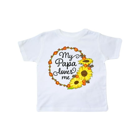 Inktastic My Papa Loves Me with Sunflower Wreath Gift Toddler Boy or Toddler Girl T-Shirt
Inktastic My Papa Loves Me with Sunflower Wreath Gift Toddler Boy or Toddler Girl T-Shirt