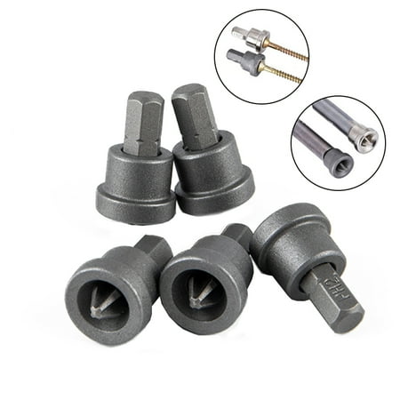 5Pcs Depth Stop Plasterboard Screws Locating Screwdriver Bits PH2 Hex Shank 25mm
5Pcs Depth Stop Plasterboard Screws Locating Screwdriver Bits PH2 Hex Shank 25mm