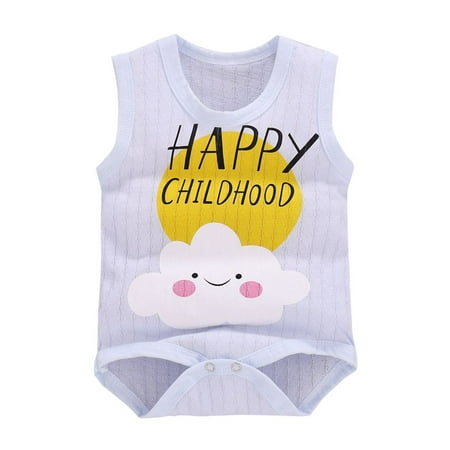 FRSASU Clearance Boys Girls Sleeveless Cartoon Print Tank Romper jumpsuit Blue 66/3
FRSASU Clearance Boys Girls Sleeveless Cartoon Print Tank Romper jumpsuit Blue 66/3