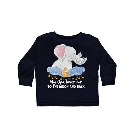 Inktastic My Opa Loves me to the Moon and Back Elephant Family Gift Toddler Boy or Toddler Girl Long Sleeve T-Shirt
Inktastic My Opa Loves me to the Moon and Back Elephant Family Gift Toddler Boy or Toddler Girl Long Sleeve T-Shirt