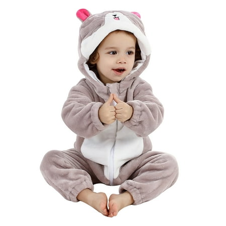 Newborn Baby Boys Girls 3D Cartoon Animal Jumpsuit Hoodie Romper Playsuit Zipper Onesies with Tail
Newborn Baby Boys Girls 3D Cartoon Animal Jumpsuit Hoodie Romper Playsuit Zipper Onesies with Tail