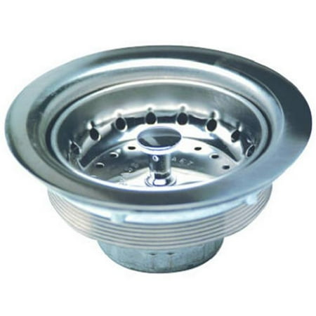 Plumb Shop Div Brasscraft 452896 3.5 in. Master Plumber Stainless Steel Sink Strainer
Plumb Shop Div Brasscraft 452896 3.5 in. Master Plumber Stainless Steel Sink Strainer