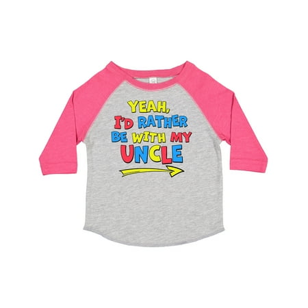 Inktastic Yeah I d Rather Be with My Uncle in Red Yellow and Blue Gift Toddler Boy or Toddler Girl T-Shirt
Inktastic Yeah I d Rather Be with My Uncle in Red Yellow and Blue Gift Toddler Boy or Toddler Girl T-Shirt
