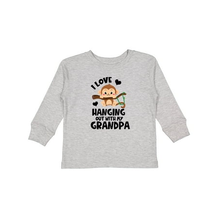 Inktastic Monkey I Love Hanging out with My Grandpa Gift Toddler Boy or Toddler Girl Long Sleeve T-Shirt
Inktastic Monkey I Love Hanging out with My Grandpa Gift Toddler Boy or Toddler Girl Long Sleeve T-Shirt