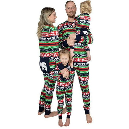 Canrulo Family Christmas Pjs Matching Sets Bear Printed Baby Christmas Matching Jammies for Adults and Kids Xmas Sleepwear Set
Canrulo Family Christmas Pjs Matching Sets Bear Printed Baby Christmas Matching Jammies for Adults and Kids Xmas Sleepwear Set