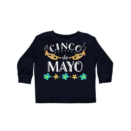 Inktastic Cinco De Mayo with Trumpets and Flowers Gift Toddler Boy or Toddler Girl Long Sleeve T-Shirt
Inktastic Cinco De Mayo with Trumpets and Flowers Gift Toddler Boy or Toddler Girl Long Sleeve T-Shirt