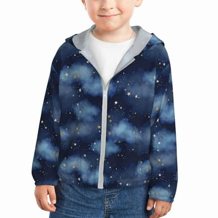 Zeuib Starry Sky Print Girls & Boys Sun Protection Hoodie with UPF 50+ Children’s Quick-Dry Jacket Perfect for Outdoor Activities-4 Years
Zeuib Starry Sky Print Girls & Boys Sun Protection Hoodie with UPF 50+ Children’s Quick-Dry Jacket Perfect for Outdoor Activities-4 Years