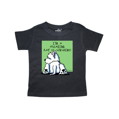 Inktastic Cool Belly Westie Gift Toddler Boy or Toddler Girl T-Shirt